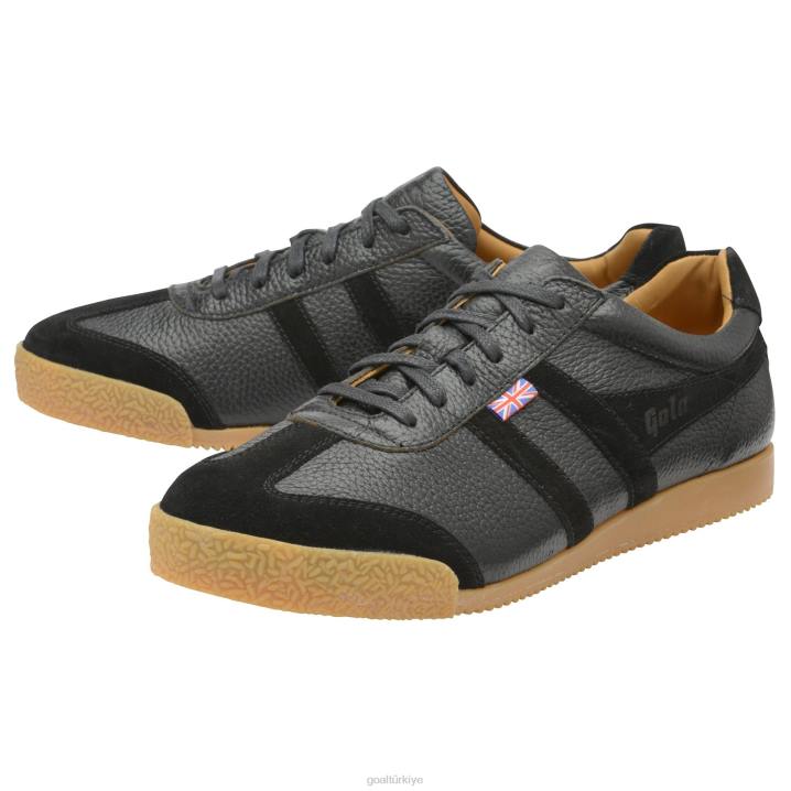 ayakkabı Z2PF197 erkekler Gola İngiltere\'de üretildi - 1905 harrier 317 spor ayakkabı siyah