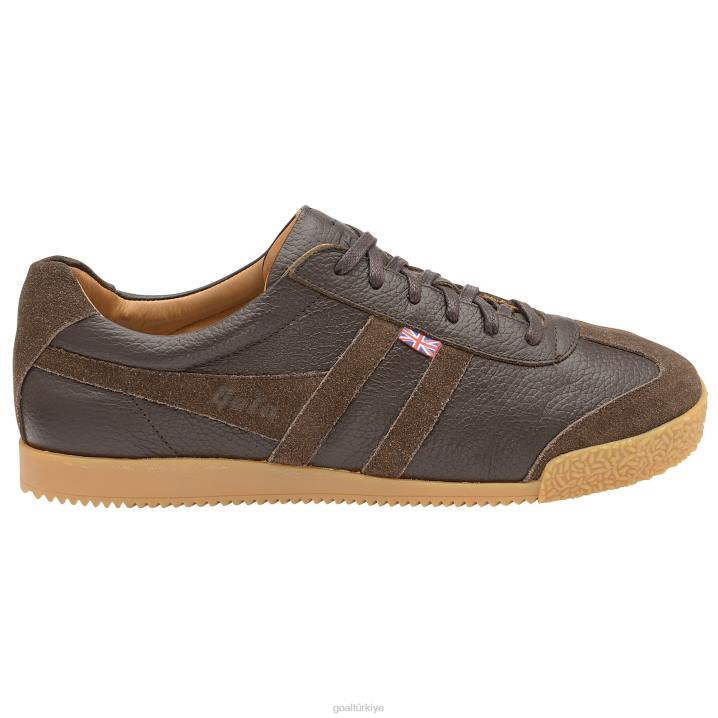 ayakkabı Z2PF198 erkekler Gola İngiltere'de üretildi - 1905 harrier 317 spor ayakkabı kahverengi