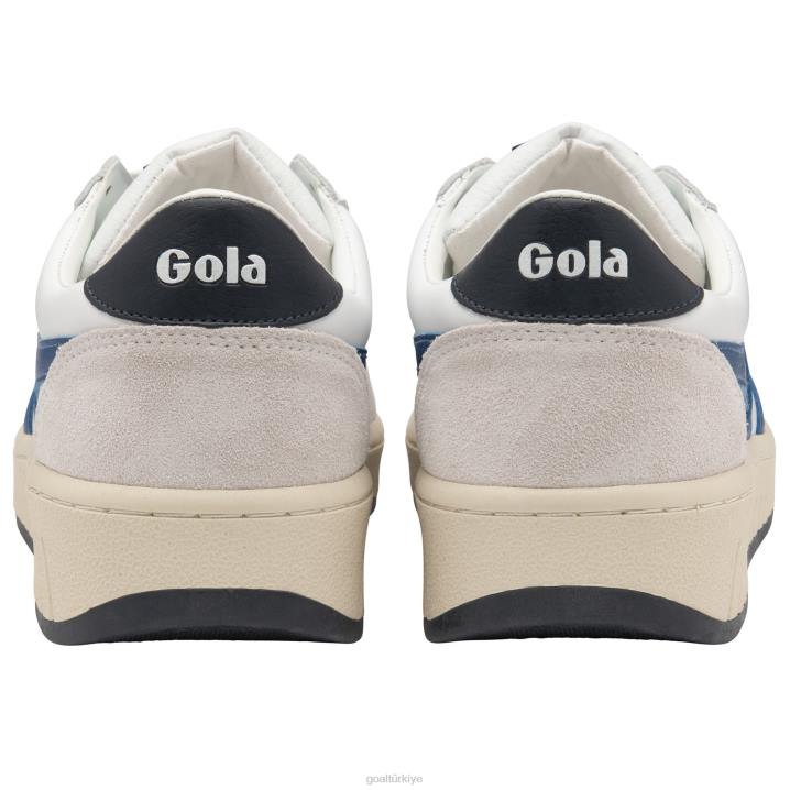 ayakkabı Z2PF135 erkekler Gola klasik grandslam klasik spor ayakkabı beyaz/deniz mavisi/lacivert