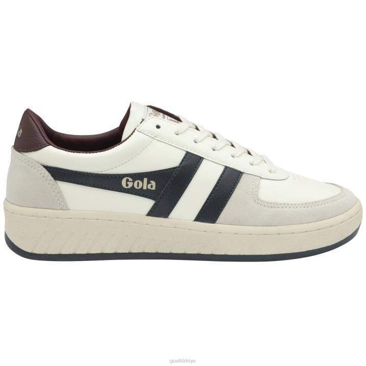 ayakkabı Z2PF150 erkekler Gola klasik grandslam klasik spor ayakkabı kırık beyaz/lacivert/bordo