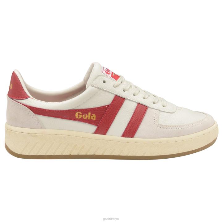ayakkabı Z2PF185 erkekler Gola klasik grandslam \'78 spor ayakkabı kırık beyaz/kırmızı/sakız