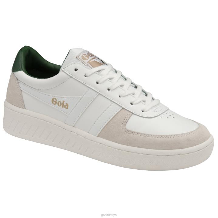 ayakkabı Z2PF188 erkekler Gola klasik grandslam klasik spor ayakkabı beyaz/koyu yeşil