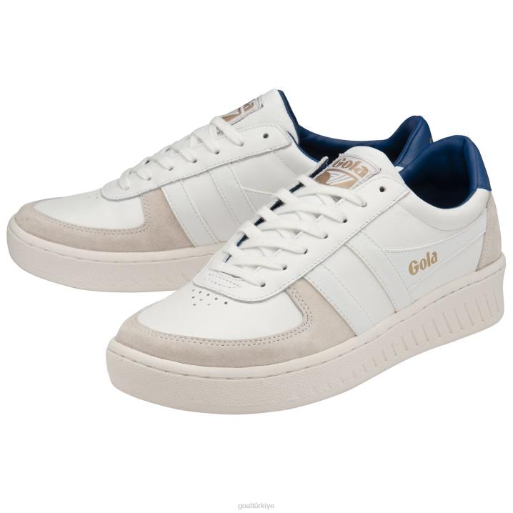 ayakkabı Z2PF189 erkekler Gola klasik grandslam klasik spor ayakkabı beyaz/eski mavi