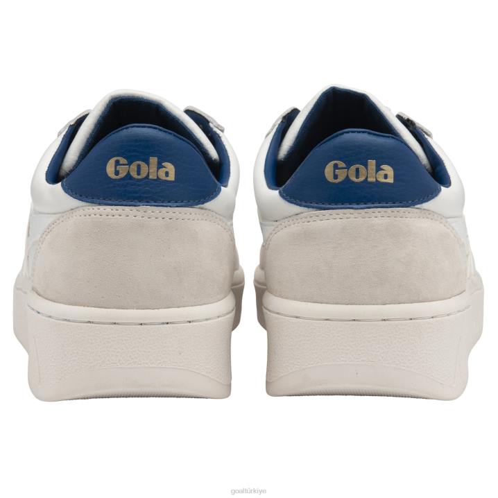 ayakkabı Z2PF189 erkekler Gola klasik grandslam klasik spor ayakkabı beyaz/eski mavi