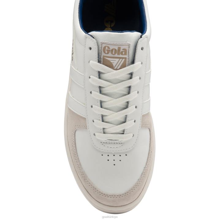 ayakkabı Z2PF189 erkekler Gola klasik grandslam klasik spor ayakkabı beyaz/eski mavi