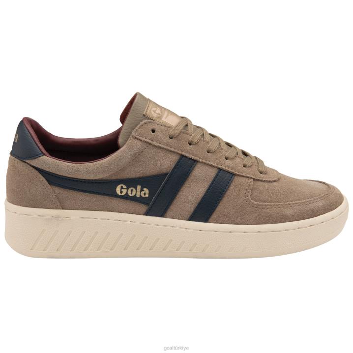 ayakkabı Z2PF195 erkekler Gola klasik grandslam süet spor ayakkabı gergedan/lacivert/bordo