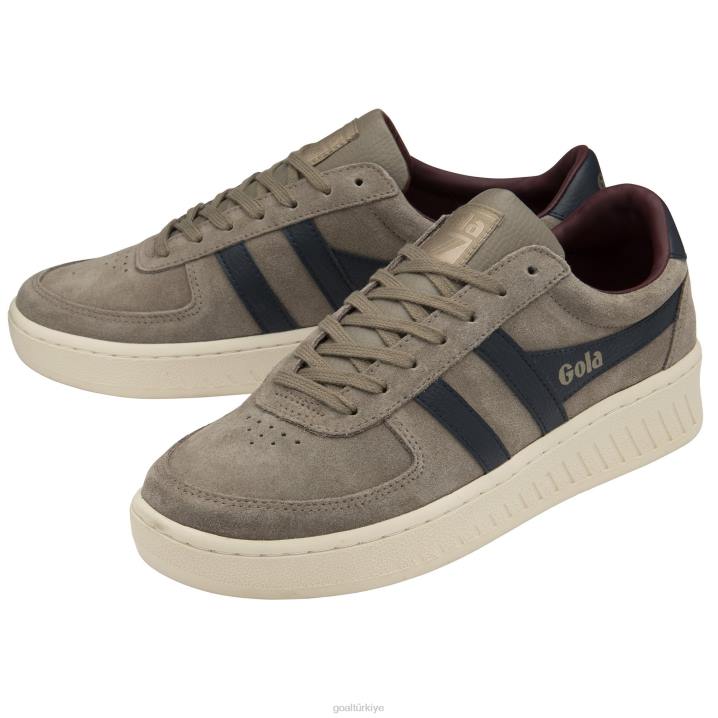 ayakkabı Z2PF195 erkekler Gola klasik grandslam süet spor ayakkabı gergedan/lacivert/bordo