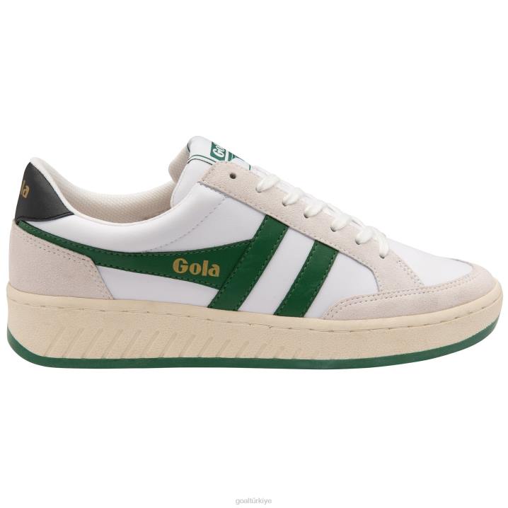 ayakkabı Z2PF228 erkekler Gola klasik superslam spor ayakkabı beyaz/koyu yeşil/siyah