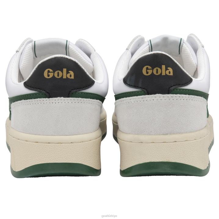 ayakkabı Z2PF228 erkekler Gola klasik superslam spor ayakkabı beyaz/koyu yeşil/siyah