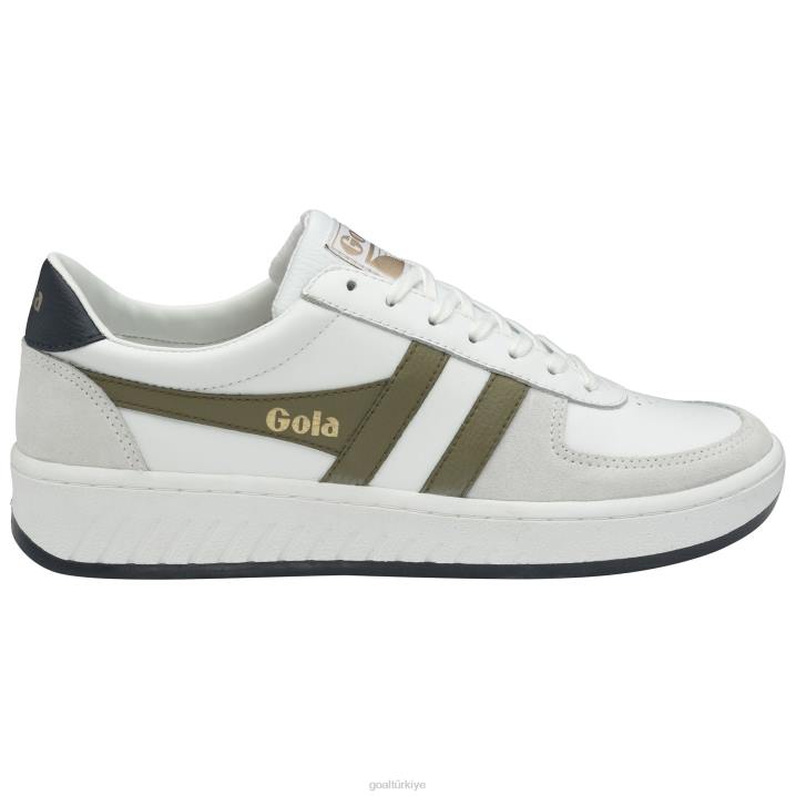 ayakkabı Z2PF244 erkekler Gola klasik grandslam klasik spor ayakkabı beyaz/haki/lacivert