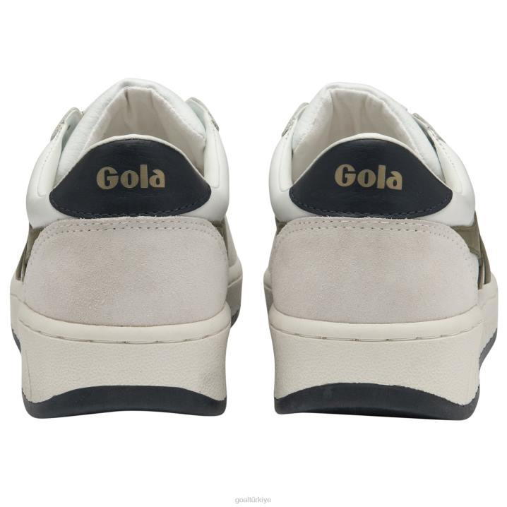 ayakkabı Z2PF244 erkekler Gola klasik grandslam klasik spor ayakkabı beyaz/haki/lacivert