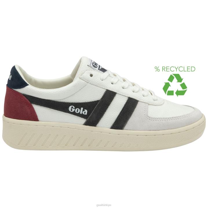 ayakkabı Z2PF248 erkekler Gola klasik grandslam trident spor ayakkabı beyaz/fırtına/lacivert