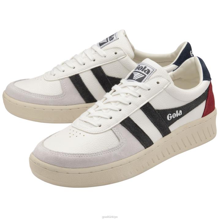ayakkabı Z2PF248 erkekler Gola klasik grandslam trident spor ayakkabı beyaz/fırtına/lacivert