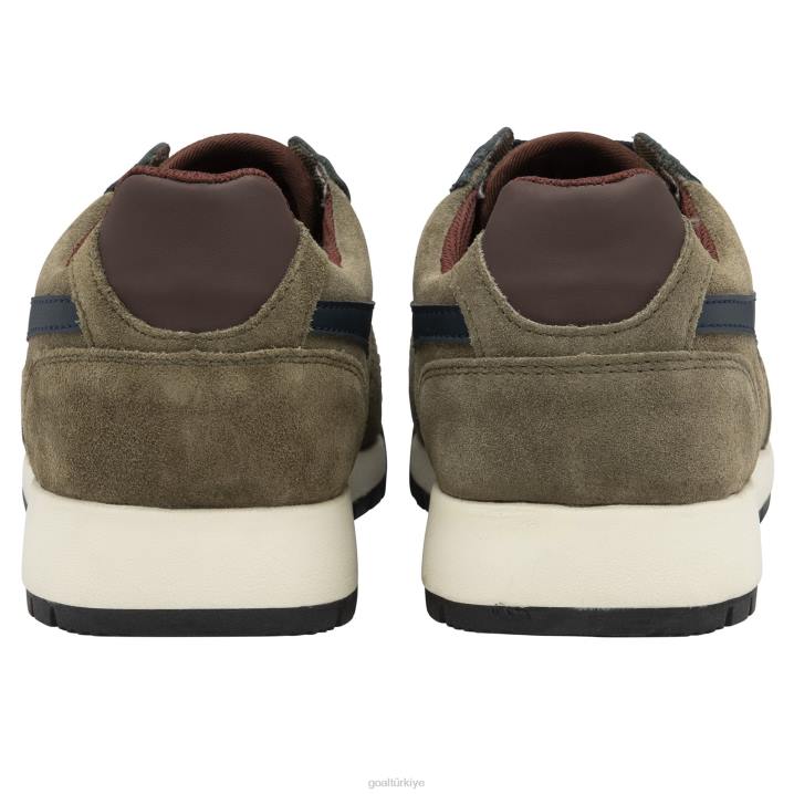 ayakkabı Z2PF123 erkekler Gola klasik trek düşük spor ayakkabı haki/lacivert/bordo