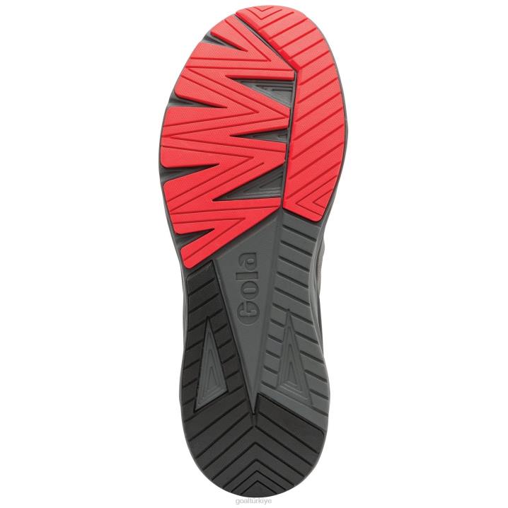 ayakkabı Z2PF100 erkekler Gola performans gök gürültüsü spor ayakkabıları kömür/siyah/koyu kırmızı