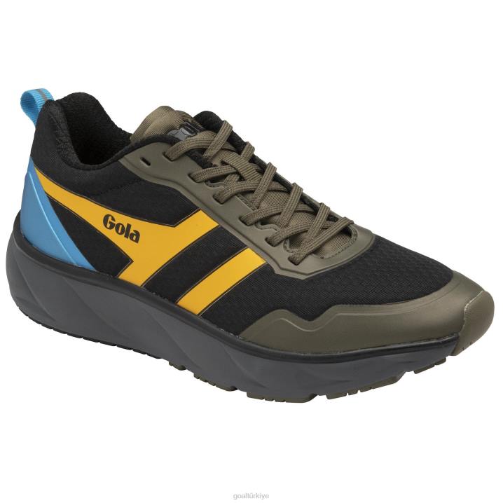 ayakkabı Z2PF113 erkekler Gola performans tayfun ayakkabı siyah/haki/güneş/işlem mavisi