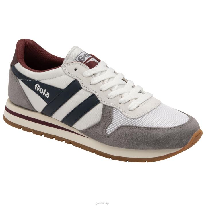 ayakkabı Z2PF10 erkekler Gola klasik daytona spor ayakkabı 1 beyaz/kül/lacivert
