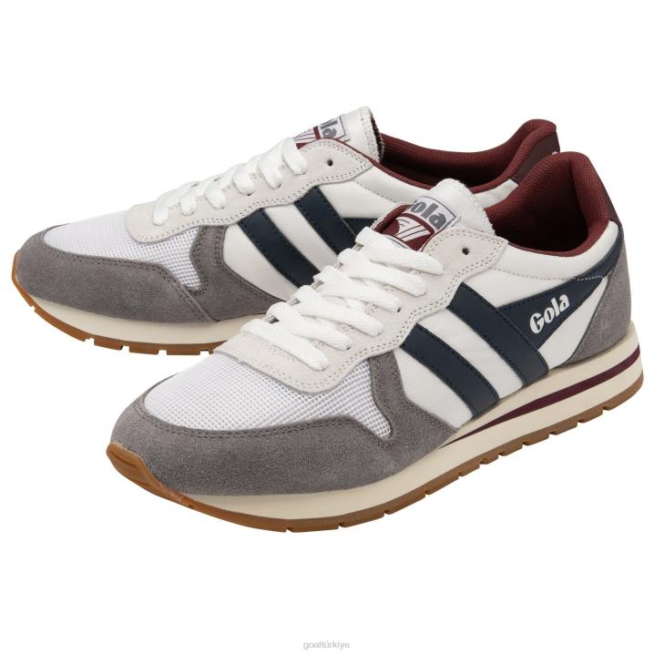 ayakkabı Z2PF10 erkekler Gola klasik daytona spor ayakkabı 1 beyaz/kül/lacivert