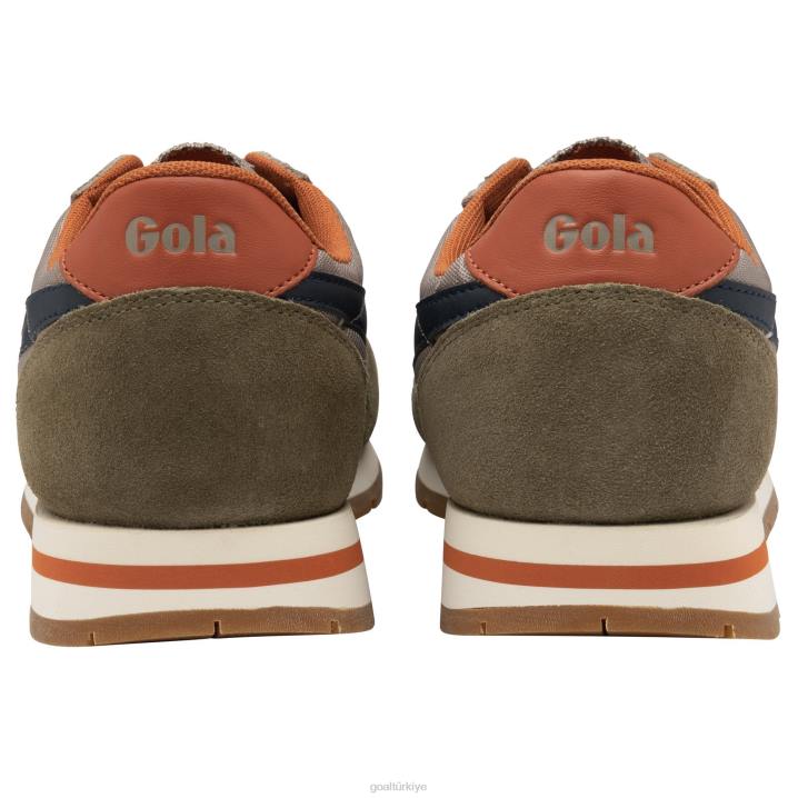 ayakkabı Z2PF11 erkekler Gola klasik daytona spor ayakkabı 1 gergedan/haki/lacivert