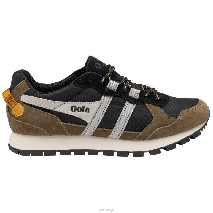 ayakkabı Z2PF142 erkekler Gola klasik irtifa spor ayakkabıları siyah/haki/kırık beyaz