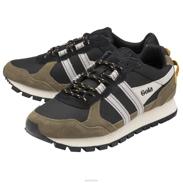 ayakkabı Z2PF142 erkekler Gola klasik irtifa spor ayakkabıları siyah/haki/kırık beyaz