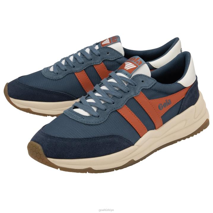 ayakkabı Z2PF14 erkekler Gola klasik jüpiter spor ayakkabı baltık/lacivert/karamsar turuncu