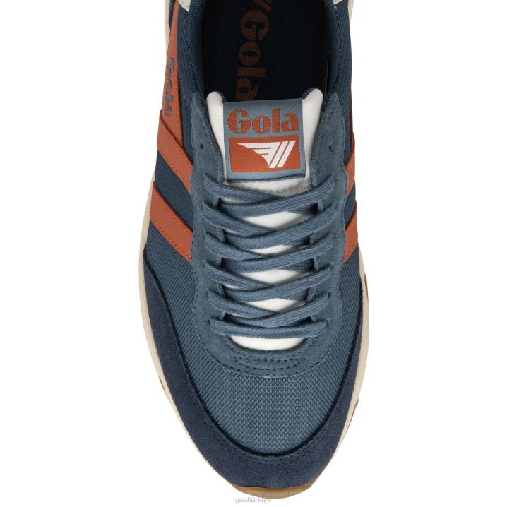 ayakkabı Z2PF14 erkekler Gola klasik jüpiter spor ayakkabı baltık/lacivert/karamsar turuncu