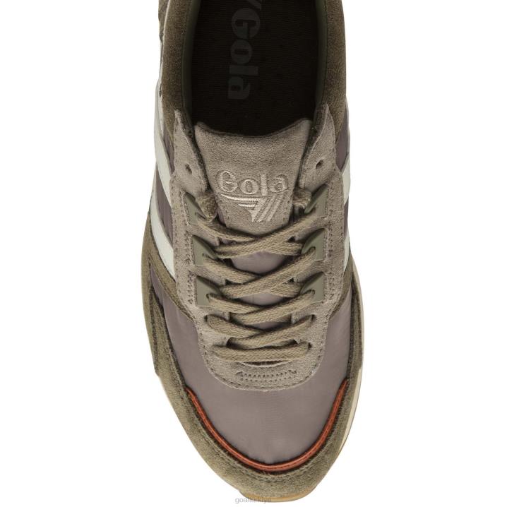 ayakkabı Z2PF15 erkekler Gola klasik chicago spor ayakkabı gergedan/haki/kırık beyaz