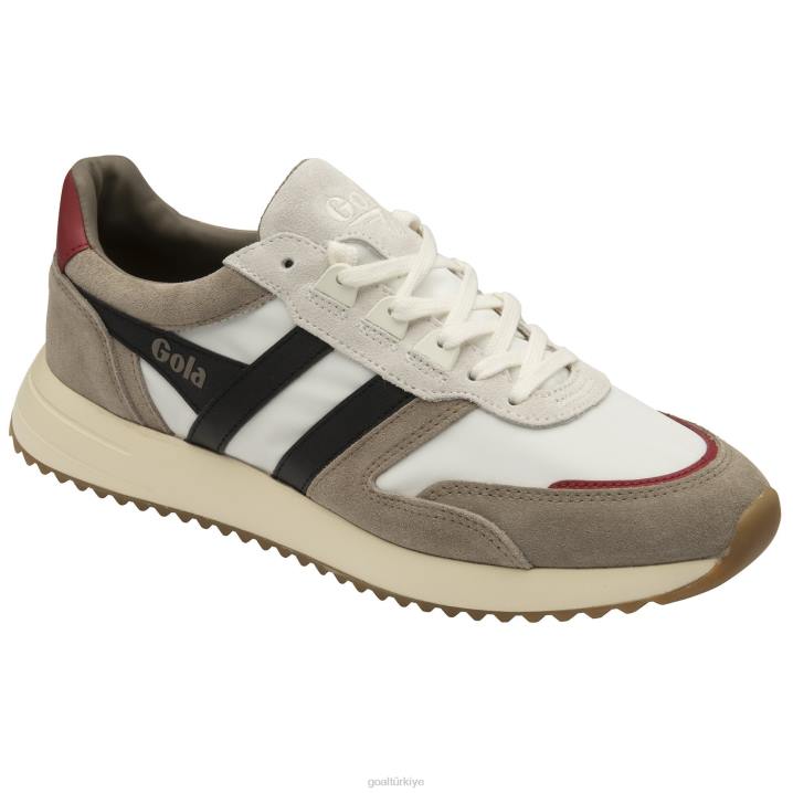 ayakkabı Z2PF16 erkekler Gola klasik chicago spor ayakkabı kırık beyaz/gergedan/siyah