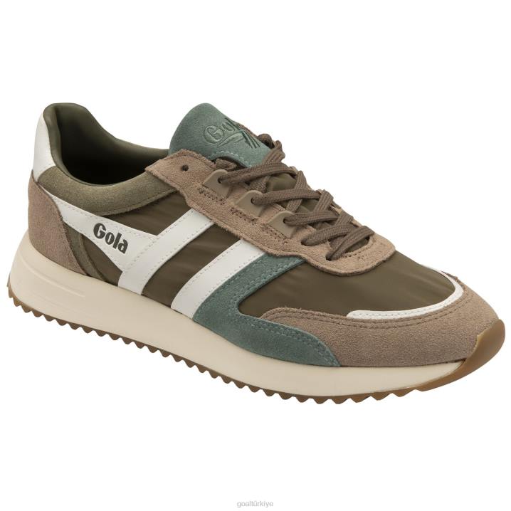 ayakkabı Z2PF17 erkekler Gola klasik chicago spor ayakkabı haki/kapuçino/adaçayı