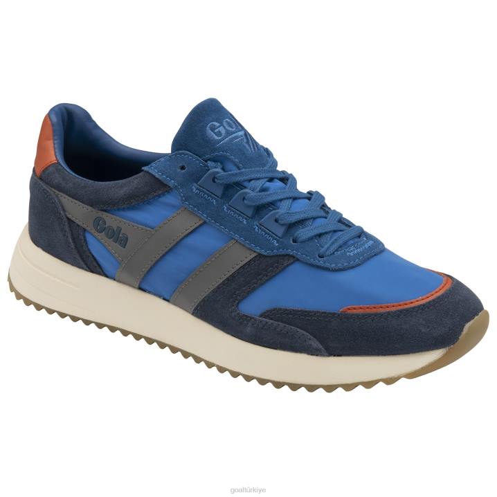 ayakkabı Z2PF19 erkekler Gola klasik chicago spor ayakkabı deniz mavisi/lacivert/kül