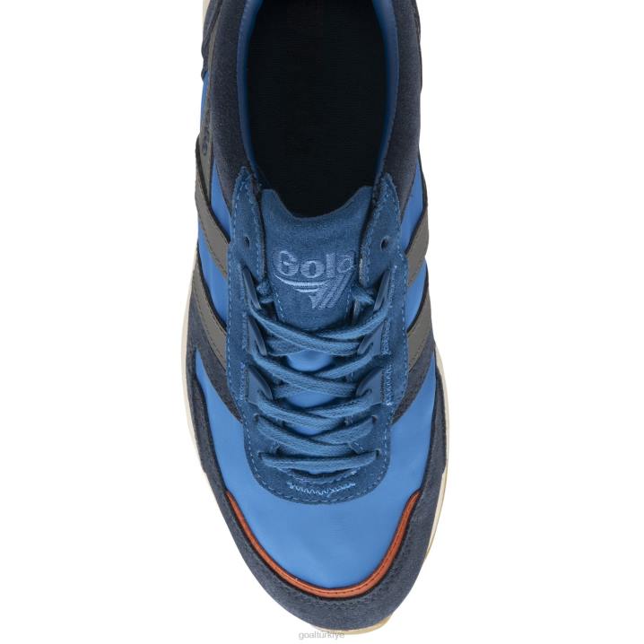 ayakkabı Z2PF19 erkekler Gola klasik chicago spor ayakkabı deniz mavisi/lacivert/kül