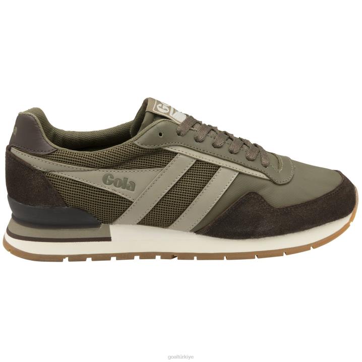 ayakkabı Z2PF20 erkekler Gola klasik atlanta spor ayakkabı haki/gergedan/koyu kahverengi