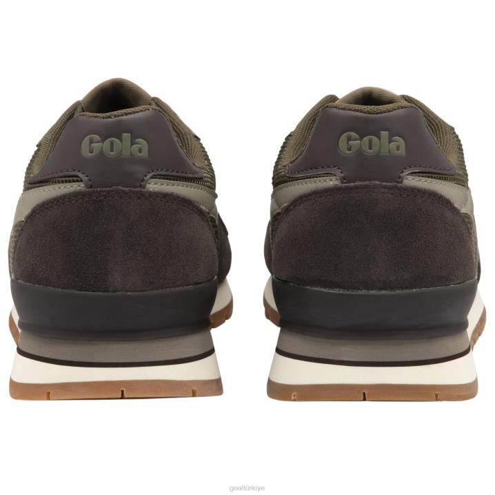 ayakkabı Z2PF20 erkekler Gola klasik atlanta spor ayakkabı haki/gergedan/koyu kahverengi