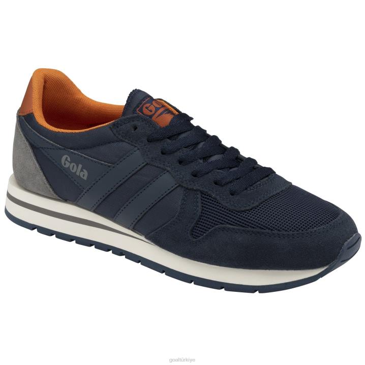 ayakkabı Z2PF21 erkekler Gola klasik daytona spor ayakkabı 1 lacivert/kül/karamsar turuncu