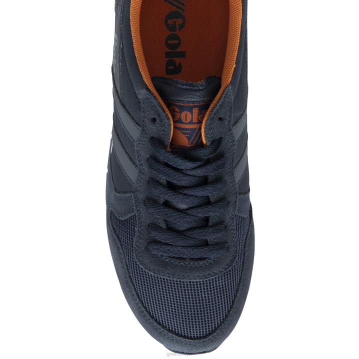 ayakkabı Z2PF21 erkekler Gola klasik daytona spor ayakkabı 1 lacivert/kül/karamsar turuncu