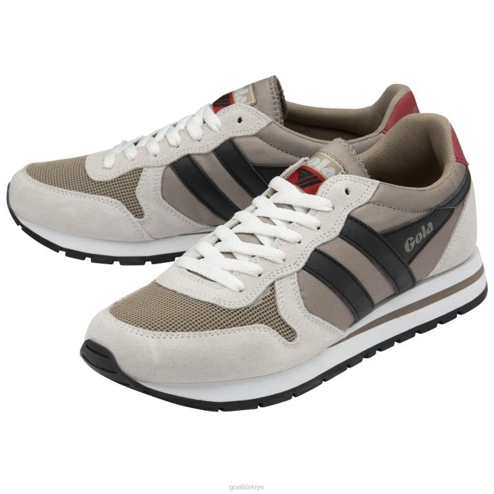 ayakkabı Z2PF23 erkekler Gola klasik daytona spor ayakkabı 1 gergedan/kırık beyaz/siyah