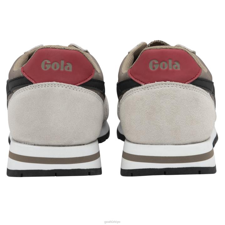 ayakkabı Z2PF23 erkekler Gola klasik daytona spor ayakkabı 1 gergedan/kırık beyaz/siyah