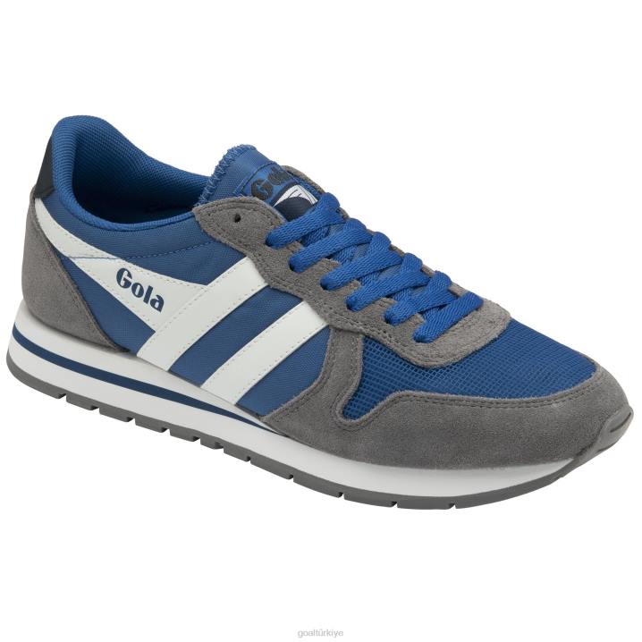 ayakkabı Z2PF25 erkekler Gola klasik daytona spor ayakkabı 1 deniz mavisi/gölge/beyaz