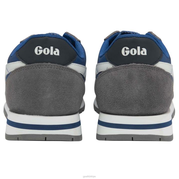 ayakkabı Z2PF25 erkekler Gola klasik daytona spor ayakkabı 1 deniz mavisi/gölge/beyaz
