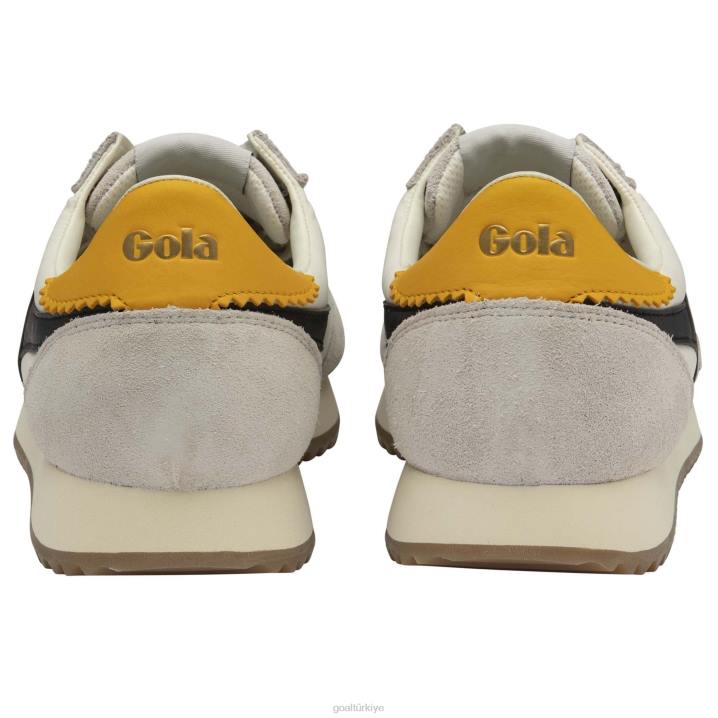 ayakkabı Z2PF29 erkekler Gola klasik boston \'78 spor ayakkabı kırık beyaz/siyah/güneş