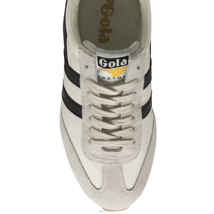 ayakkabı Z2PF29 erkekler Gola klasik boston \'78 spor ayakkabı kırık beyaz/siyah/güneş