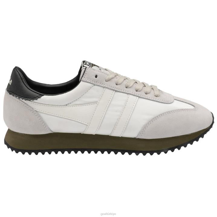 ayakkabı Z2PF30 erkekler Gola klasik boston '78 spor ayakkabı kırık beyaz/haki/siyah