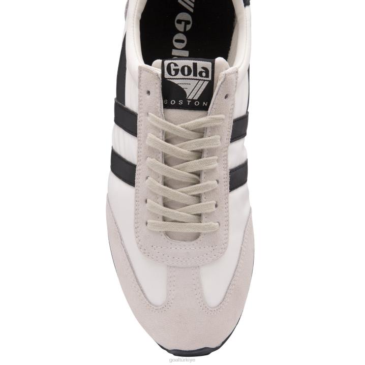 ayakkabı Z2PF34 erkekler Gola klasik boston \'78 spor ayakkabı kırık beyaz/siyah