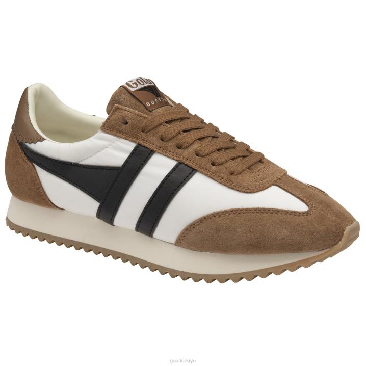 ayakkabı Z2PF35 erkekler Gola klasik boston \'78 spor ayakkabı tütün/kırık beyaz/siyah