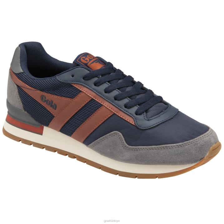 ayakkabı Z2PF39 erkekler Gola klasik atlanta spor ayakkabı lacivert/pas/kül