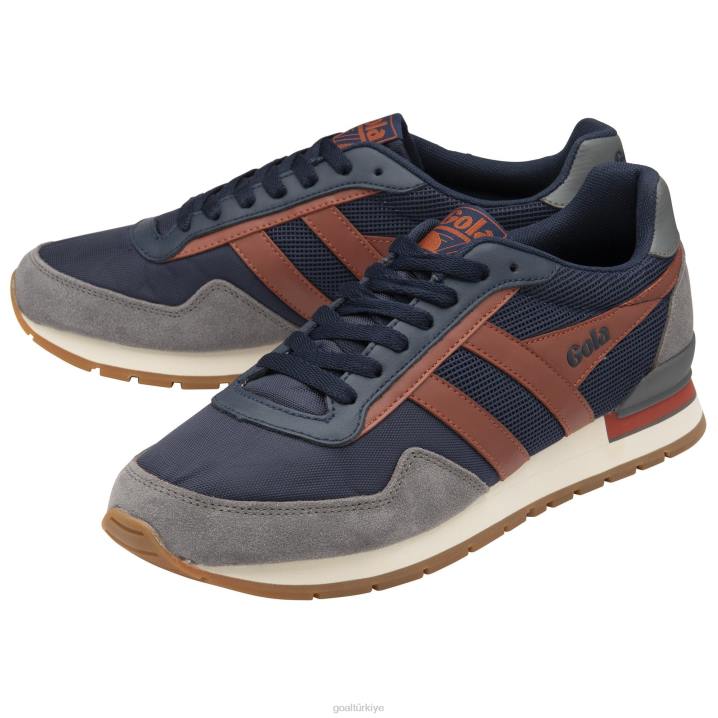 ayakkabı Z2PF39 erkekler Gola klasik atlanta spor ayakkabı lacivert/pas/kül
