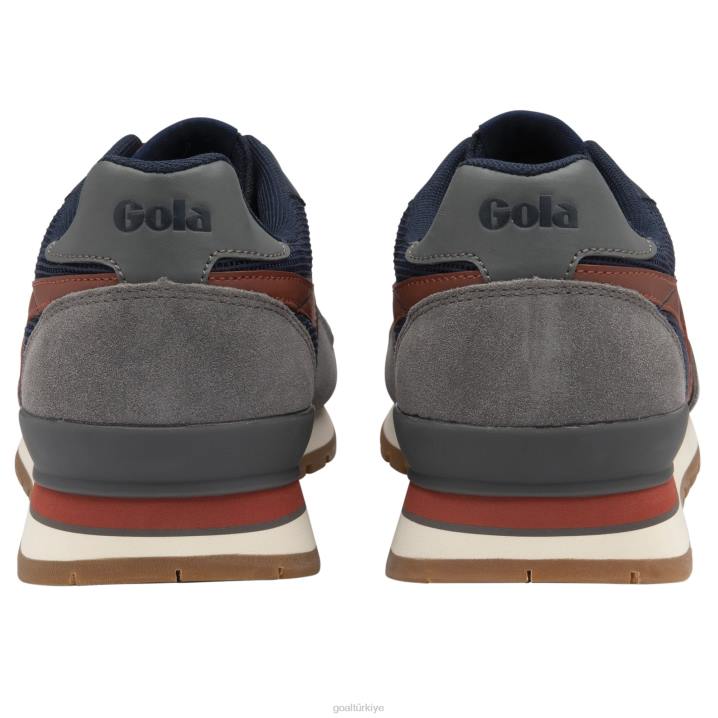 ayakkabı Z2PF39 erkekler Gola klasik atlanta spor ayakkabı lacivert/pas/kül