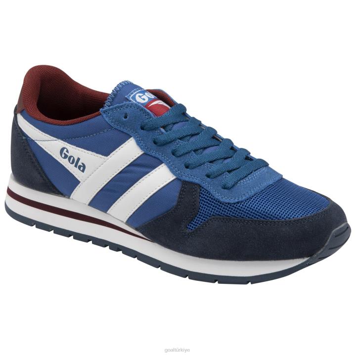 ayakkabı Z2PF40 erkekler Gola klasik daytona spor ayakkabı 1 deniz mavisi/lacivert/beyaz