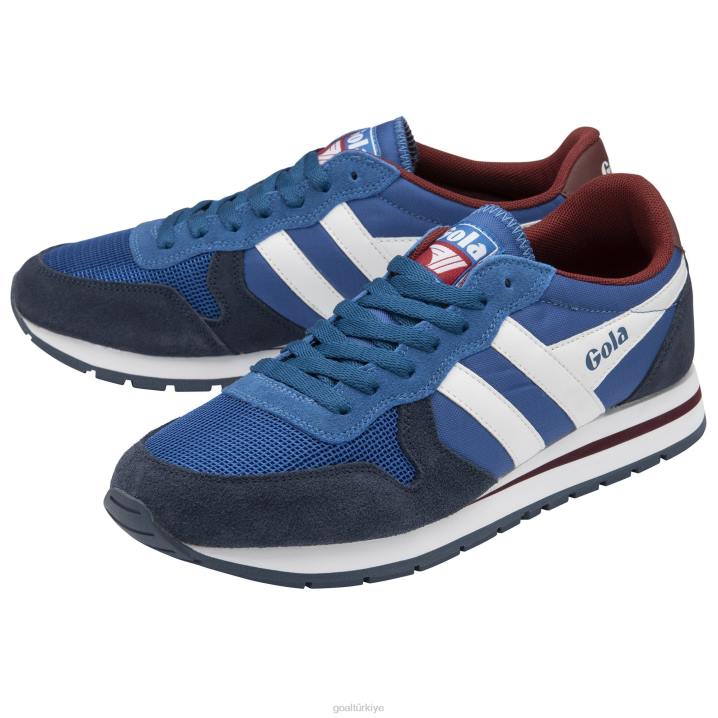 ayakkabı Z2PF40 erkekler Gola klasik daytona spor ayakkabı 1 deniz mavisi/lacivert/beyaz